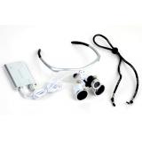 Dental Glasses 3.5x 420mm Surgical Medical Binocular Loupes With 3W HeadLight 