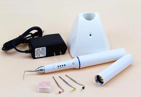 Dental Cordless Gutta Percha Obturation System Endodontic Heated Pen With 4Tips
